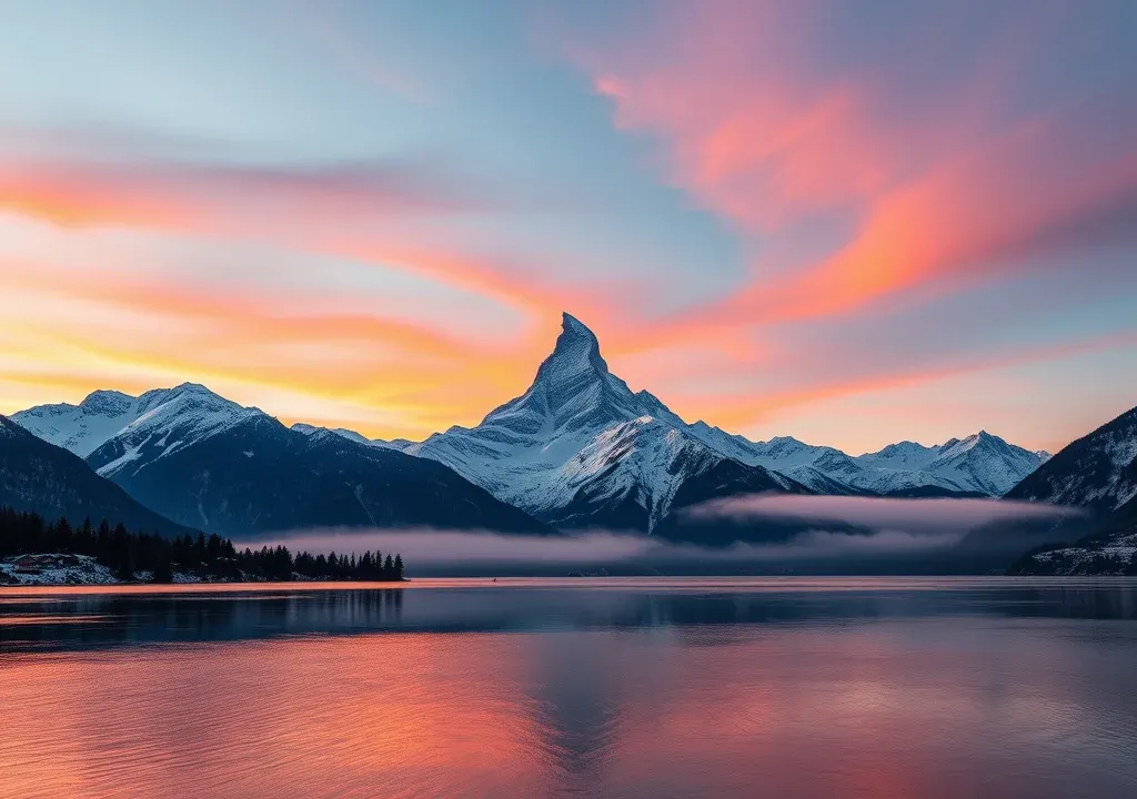  Swiss Alps at sunrise